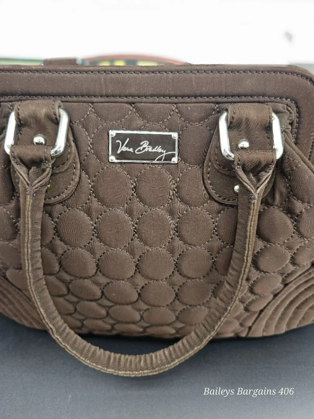 Vera Bradley Solid Magnetic Close Satchel